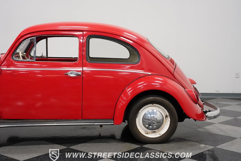 Volkswagen-Beetle-1962-Red-Beige-22