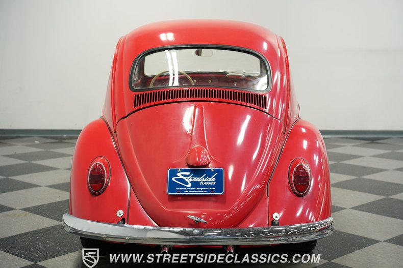 Volkswagen-Beetle-1962-Red-Beige-23