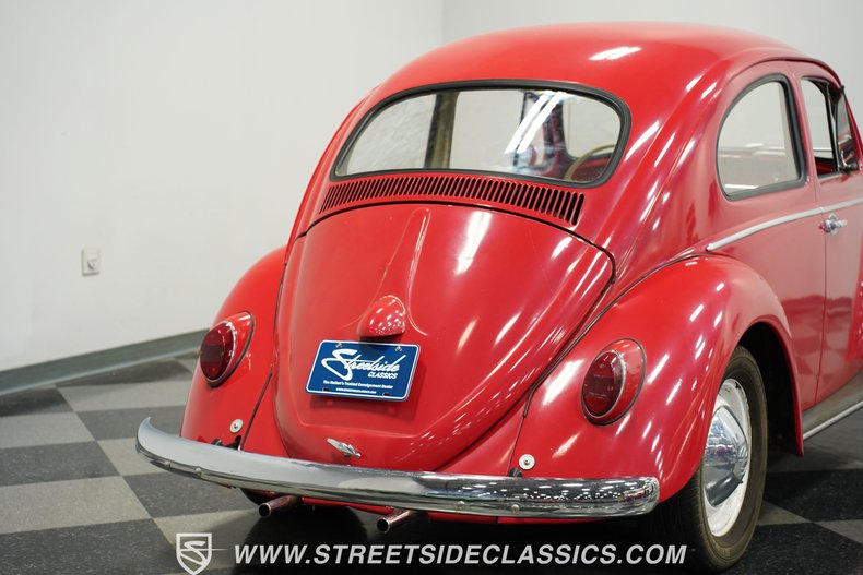 Volkswagen-Beetle-1962-Red-Beige-24