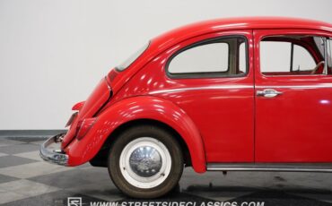 Volkswagen-Beetle-1962-Red-Beige-30