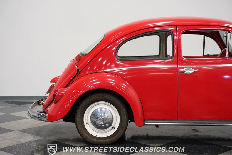 Volkswagen-Beetle-1962-Red-Beige-30