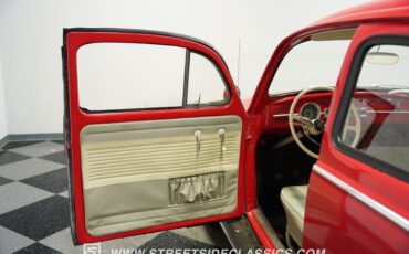 Volkswagen-Beetle-1962-Red-Beige-35
