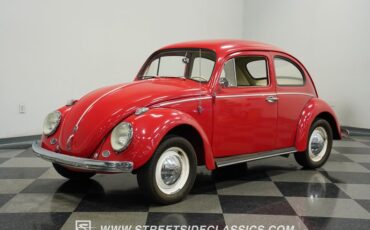 Volkswagen-Beetle-1962-Red-Beige-4