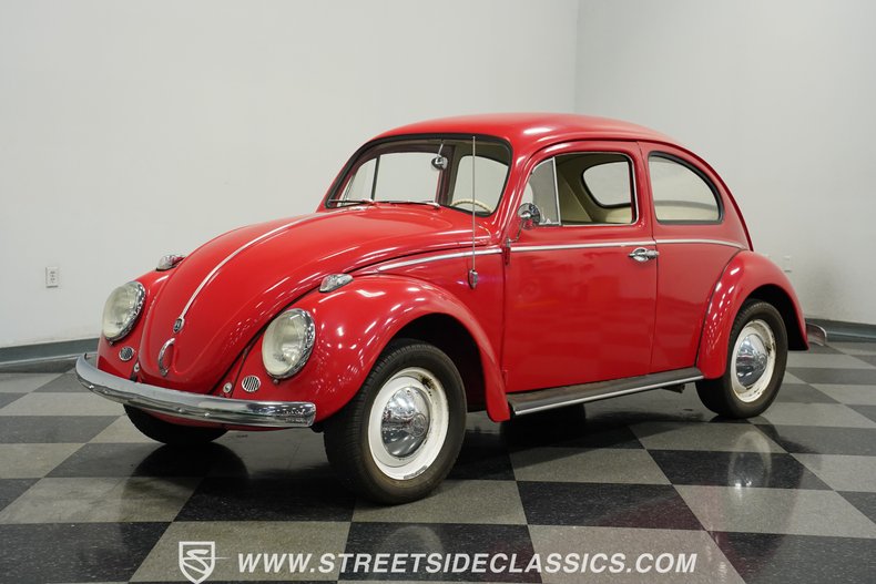 Volkswagen-Beetle-1962-Red-Beige-4