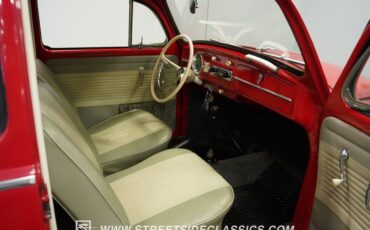 Volkswagen-Beetle-1962-Red-Beige-46