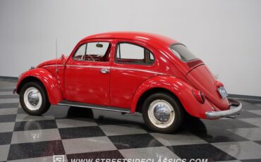 Volkswagen-Beetle-1962-Red-Beige-7