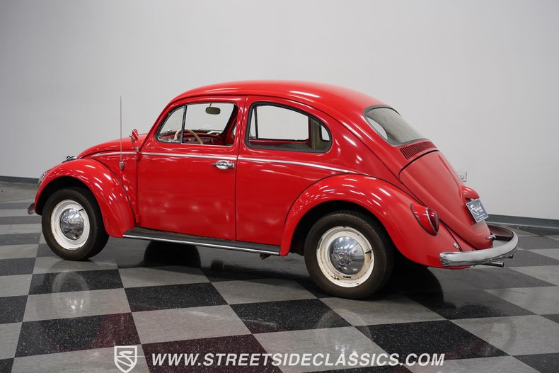 Volkswagen-Beetle-1962-Red-Beige-7