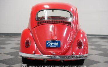 Volkswagen-Beetle-1962-Red-Beige-9