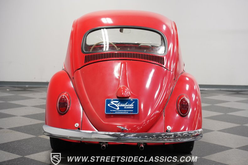 Volkswagen-Beetle-1962-Red-Beige-9
