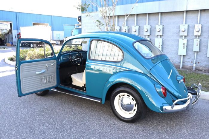 Volkswagen-Beetle-1966-Blue-White-22