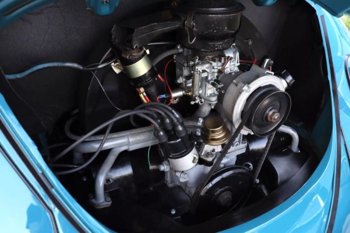 Volkswagen-Beetle-1966-Blue-White-34