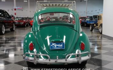 Volkswagen-Beetle-1966-Green-Black-14