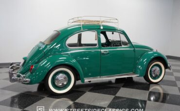 Volkswagen-Beetle-1966-Green-Black-18