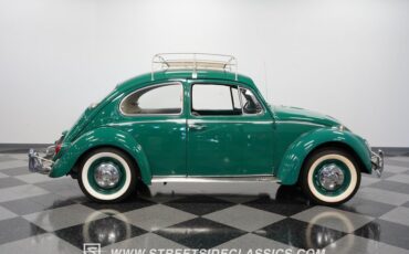 Volkswagen-Beetle-1966-Green-Black-19