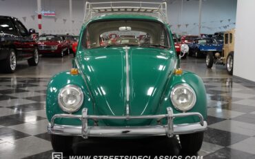 Volkswagen-Beetle-1966-Green-Black-22