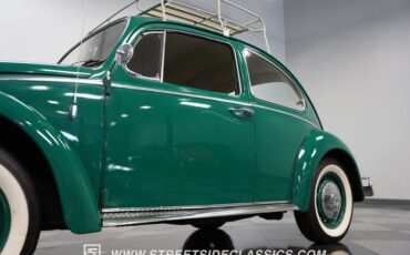Volkswagen-Beetle-1966-Green-Black-27