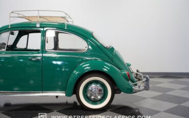 Volkswagen-Beetle-1966-Green-Black-29