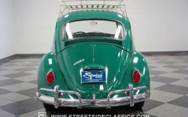 Volkswagen-Beetle-1966-Green-Black-31