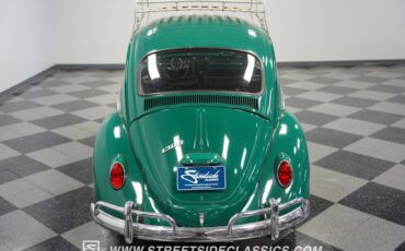 Volkswagen-Beetle-1966-Green-Black-32