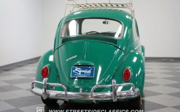 Volkswagen-Beetle-1966-Green-Black-34
