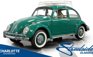 Volkswagen-Beetle-1966-Green-Black-45