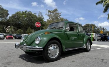 Volkswagen-Beetle-1970-Green-Black-20