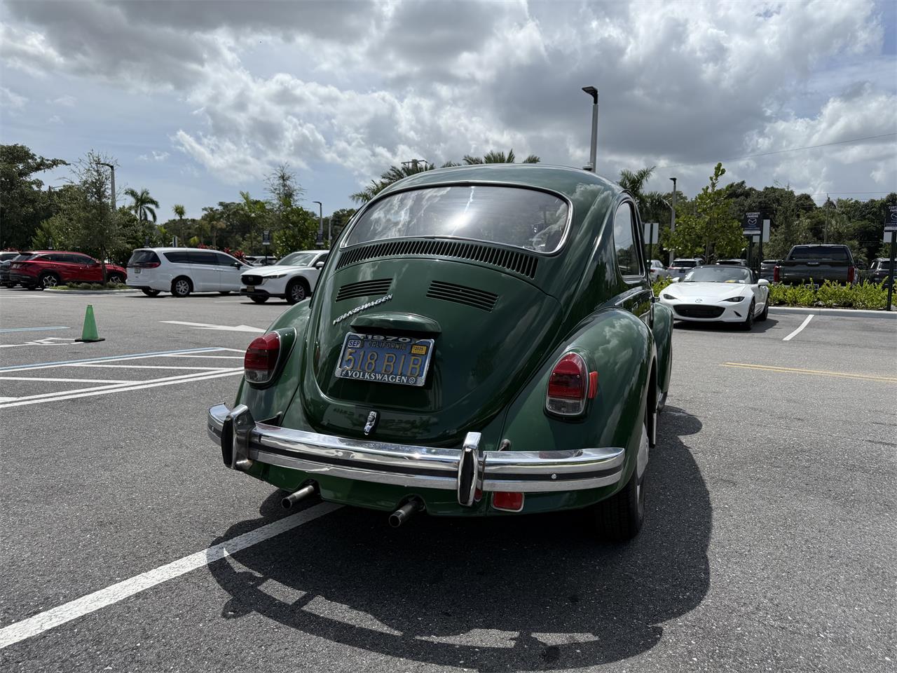 Volkswagen-Beetle-1970-Green-Black-23