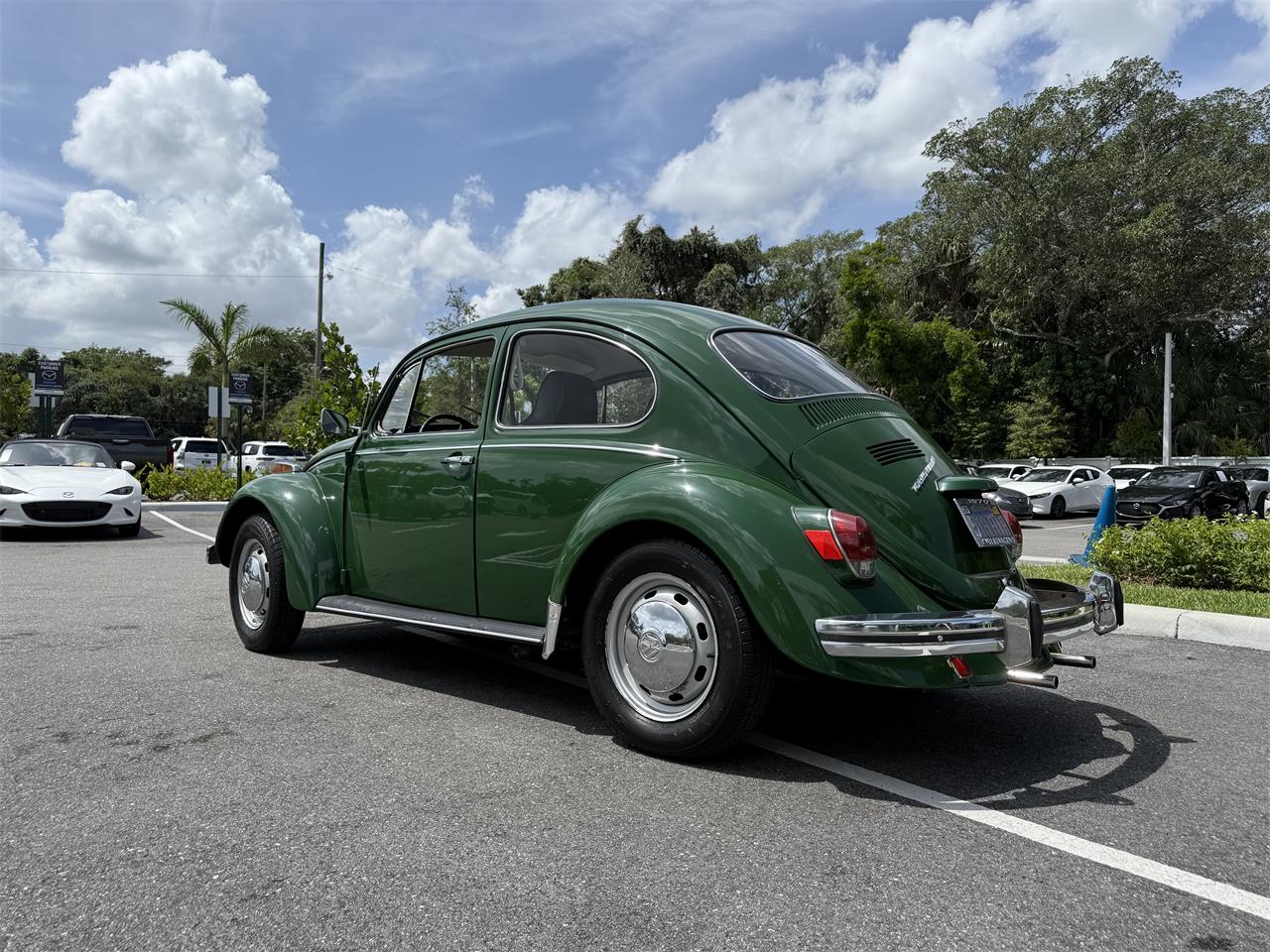 Volkswagen-Beetle-1970-Green-Black-9