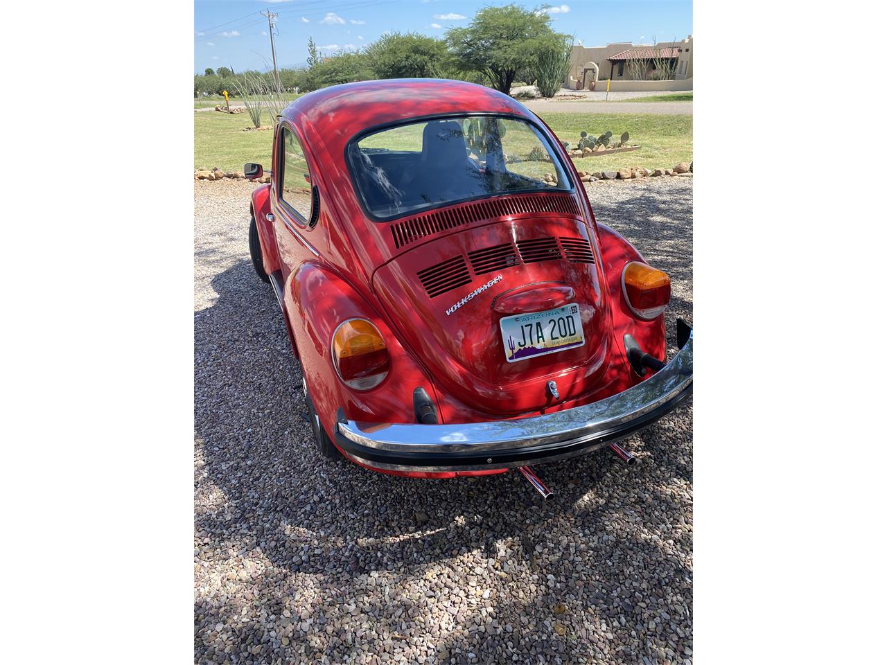 Volkswagen-Beetle-1974-Red-Black-1
