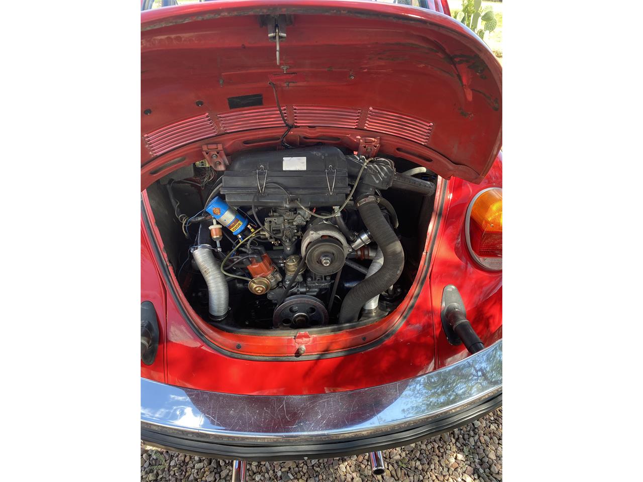 Volkswagen-Beetle-1974-Red-Black-11