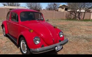 Volkswagen-Beetle-1974-Red-Black