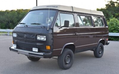 Volkswagen Bus/Vanagon 1986 Van Camper