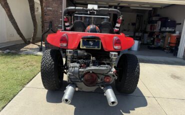 Volkswagen-Dune-buggy-1962-Red-Black-Seats