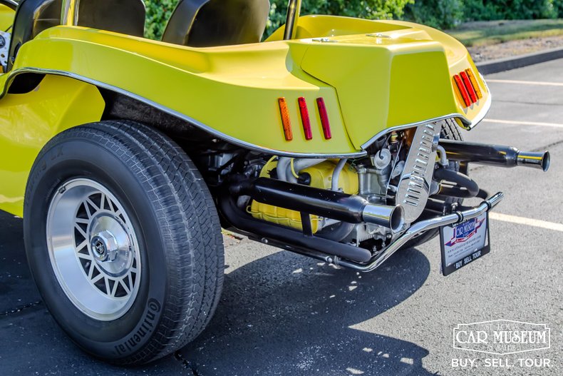 Volkswagen-Dune-buggy-1974-Bright-Yellow-Gel-Co-Black-Vinyl-29