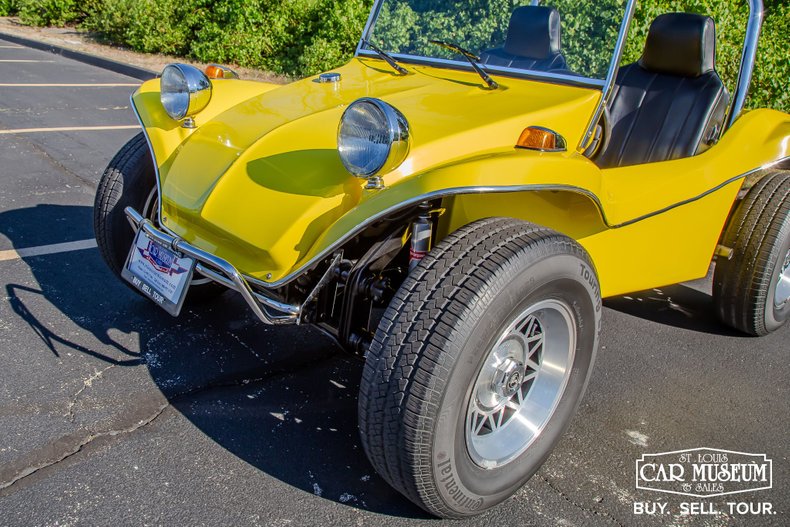 Volkswagen-Dune-buggy-1974-Bright-Yellow-Gel-Co-Black-Vinyl-31