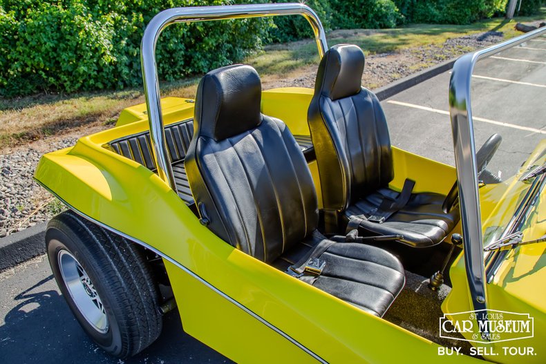 Volkswagen-Dune-buggy-1974-Bright-Yellow-Gel-Co-Black-Vinyl-35