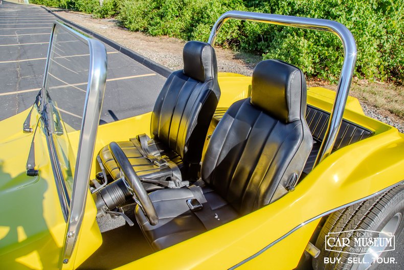 Volkswagen-Dune-buggy-1974-Bright-Yellow-Gel-Co-Black-Vinyl-37
