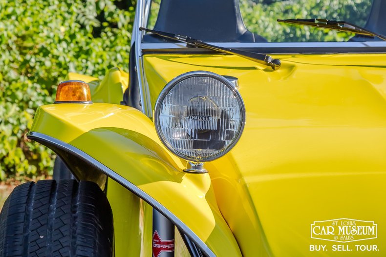Volkswagen-Dune-buggy-1974-Bright-Yellow-Gel-Co-Black-Vinyl-4