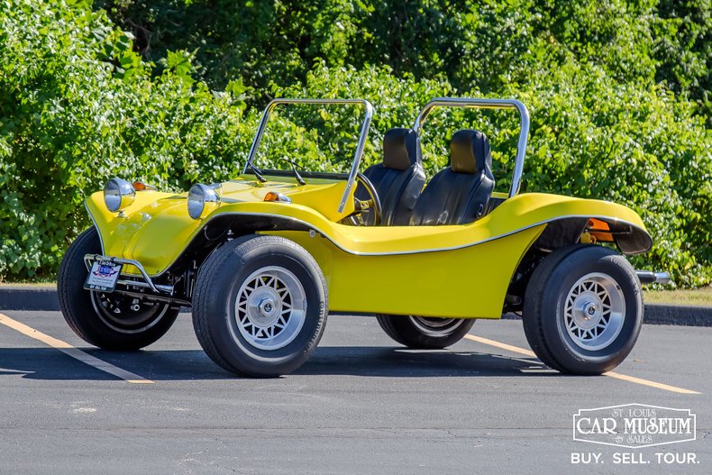 Volkswagen-Dune-buggy-1974-Bright-Yellow-Gel-Co-Black-Vinyl-46
