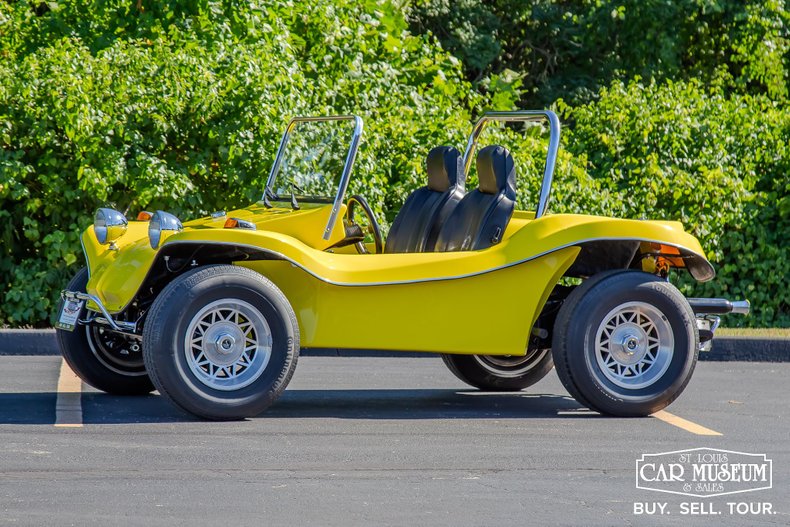 Volkswagen-Dune-buggy-1974-Bright-Yellow-Gel-Co-Black-Vinyl-47
