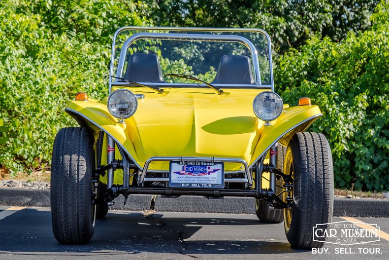 Volkswagen-Dune-buggy-1974-Bright-Yellow-Gel-Co-Black-Vinyl-49