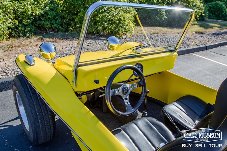 Volkswagen-Dune-buggy-1974-Bright-Yellow-Gel-Co-Black-Vinyl-5