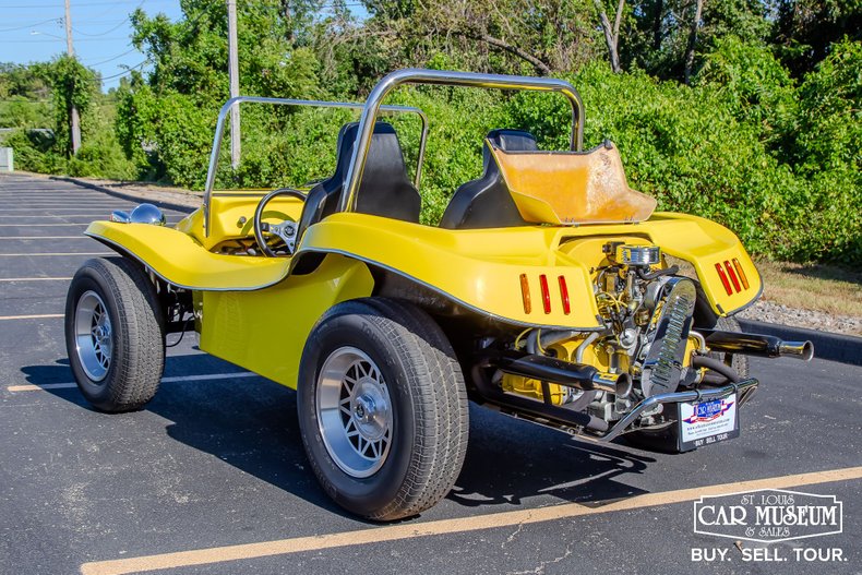 Volkswagen-Dune-buggy-1974-Bright-Yellow-Gel-Co-Black-Vinyl-9