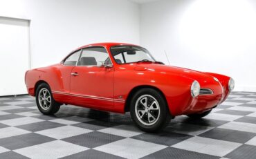 Volkswagen-Karmann-ghia-1973-Red-Black