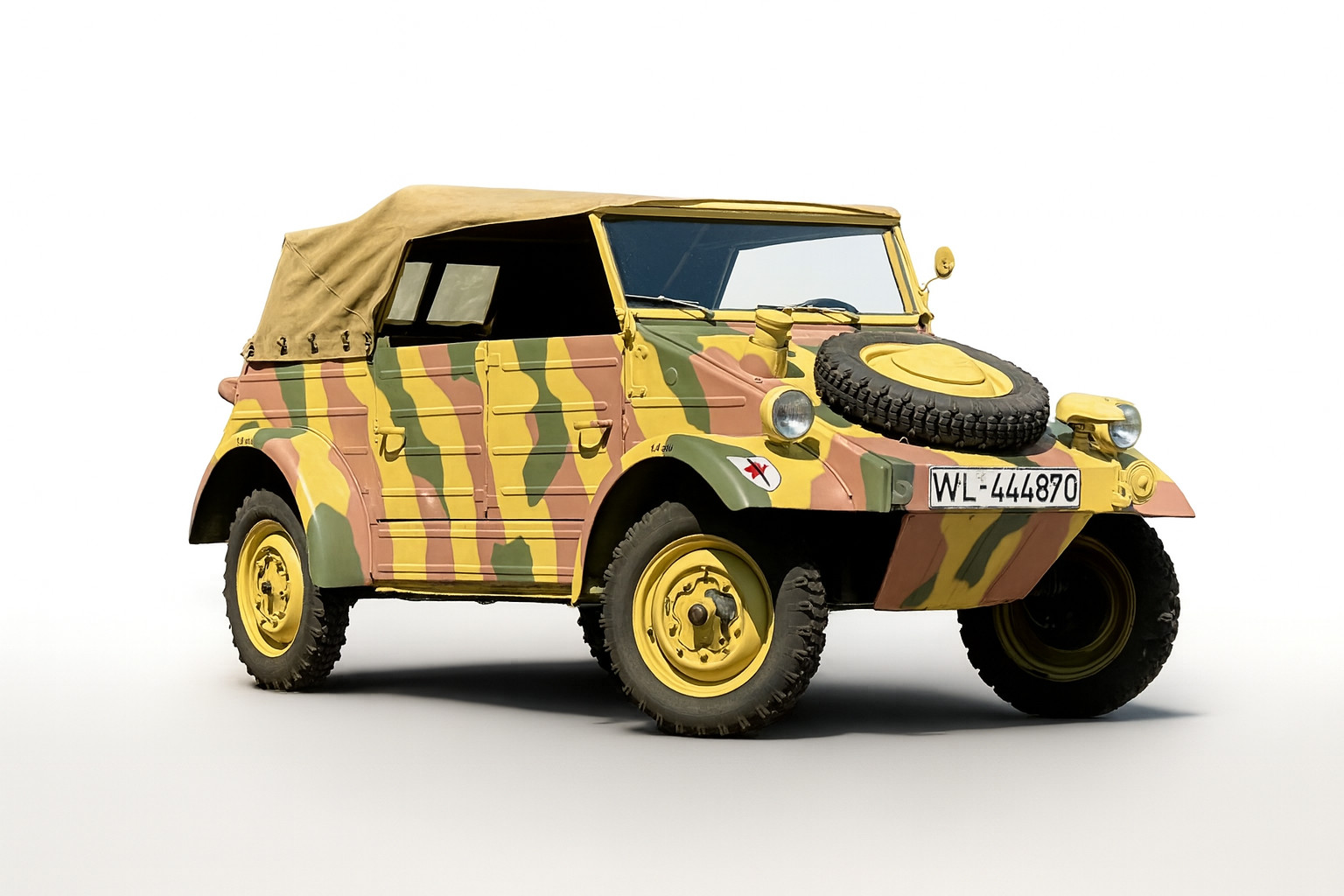 Volkswagen-Kubelwagen-Type-82-1943-EXTREMELY-RARE-PORSCHE