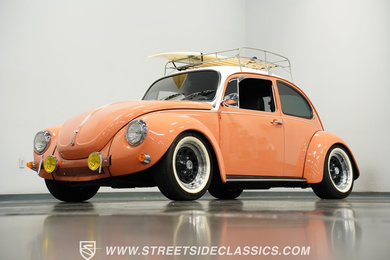 Volkswagen-Super-beetle-1971-Peach-Black-25