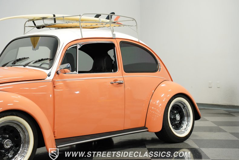Volkswagen-Super-beetle-1971-Peach-Black-26