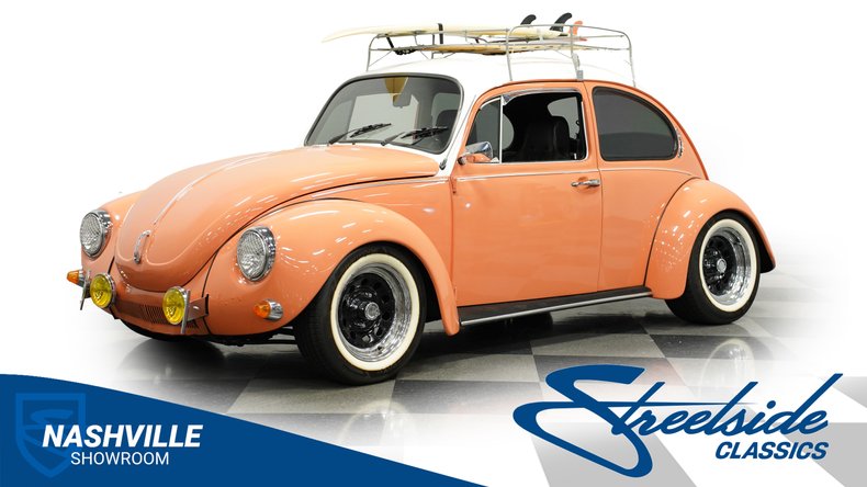 Volkswagen-Super-beetle-1971-Peach-Black-27