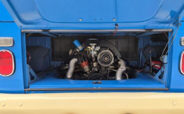 Volkswagen-Type-2-1971-Blue-Brown-21