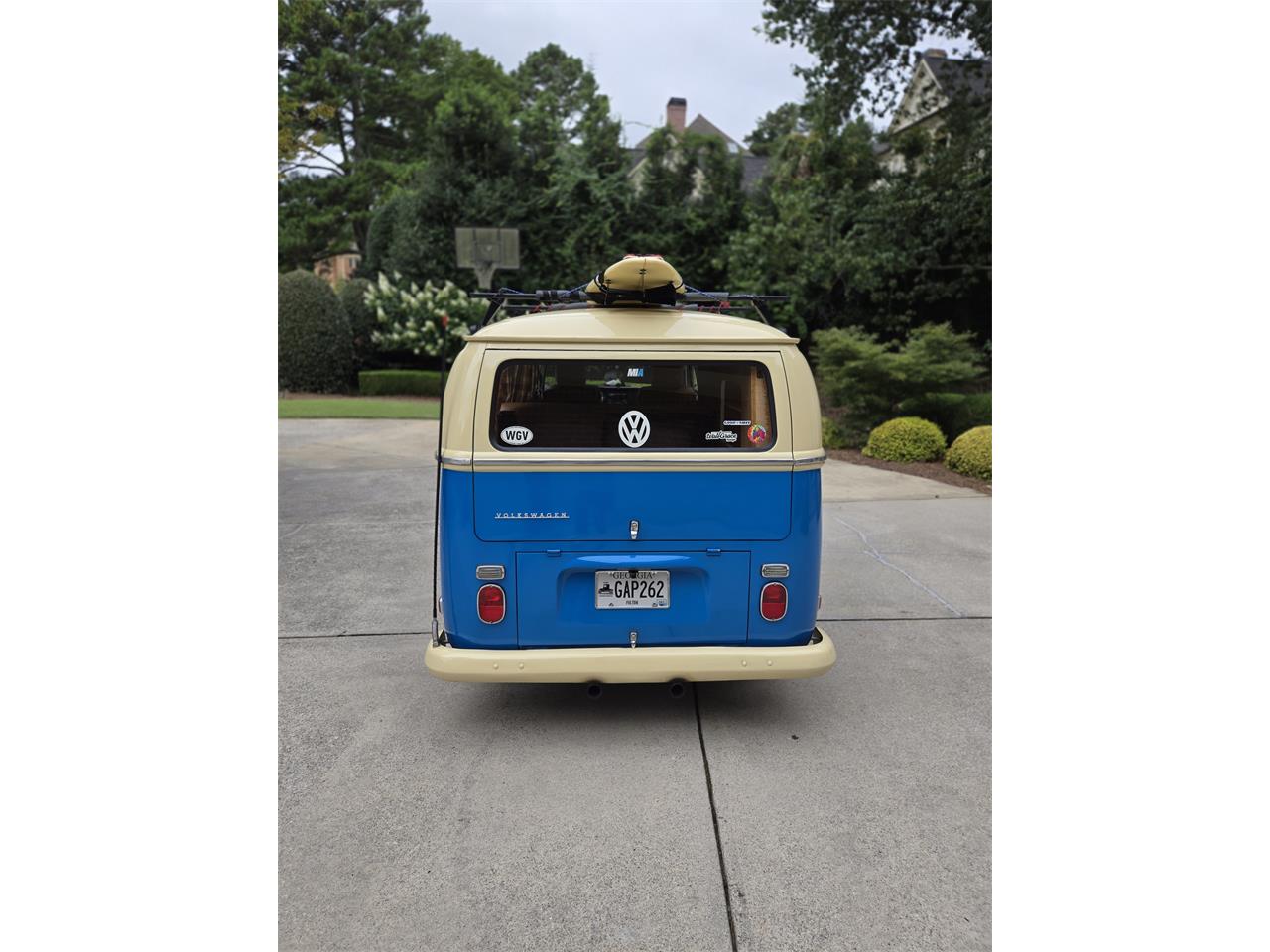 Volkswagen-Type-2-1971-Blue-Brown-6